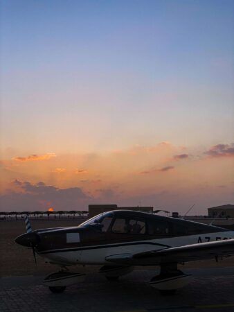 Archer Plane in Qatar View