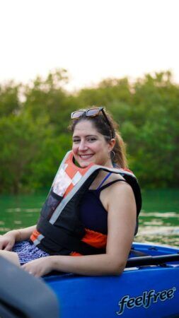 purple island kayaking qatar boat