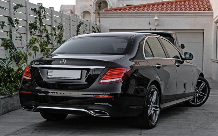 Mercedes E Class Qatar Outside view