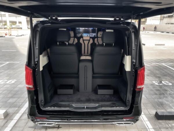 Mercedes V Class Interior Back View