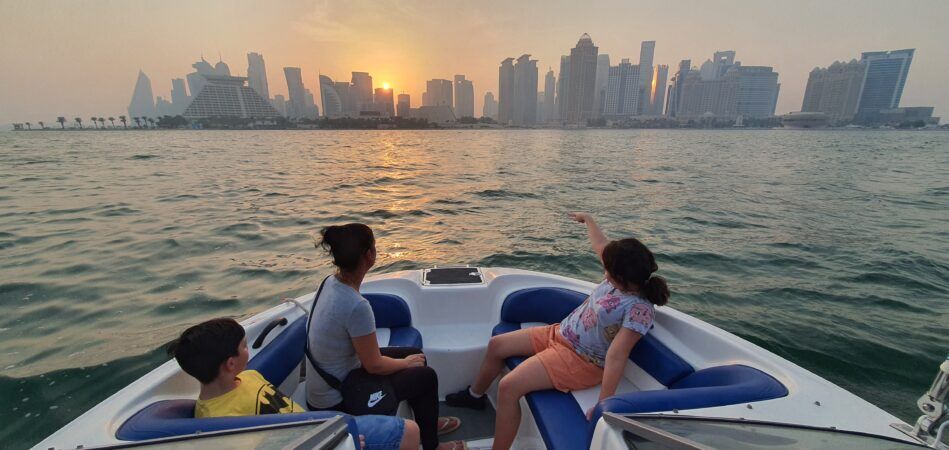 Sunset Cruise in Doha . Book now.