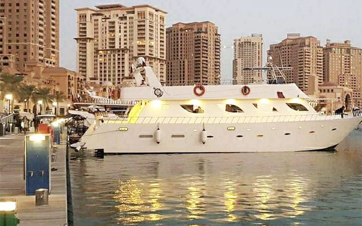 book yacht in Doha